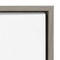 Black and White Chalkboard Christmas III by Beth Grove 23-in. W x 30-in. H. Canvas Wall Art Print Framed in Grey